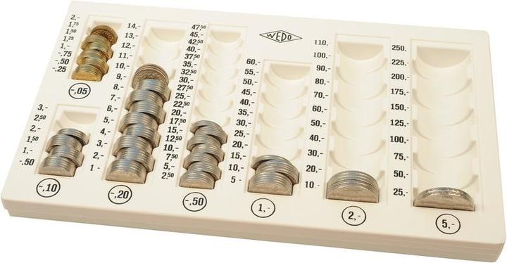Produktbild Wedo Münzzählbrett