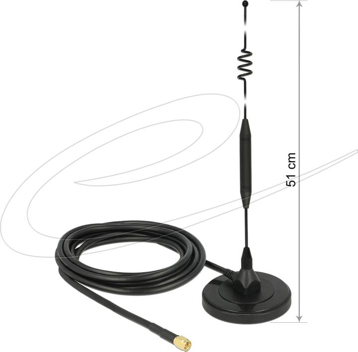 Actual product image Delock LTE/LoRA antenna (Lora)