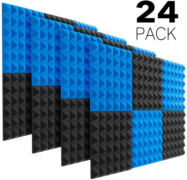 Actual product image Jber Acoustic foam panels (24 pcs.)