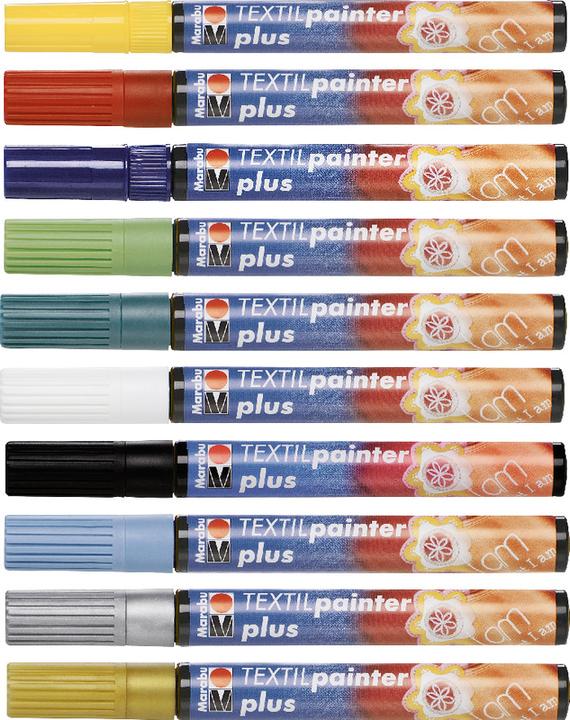 Produktbild Marabu Textil Painter plus (Schwarz, 3 mm, 1 x)