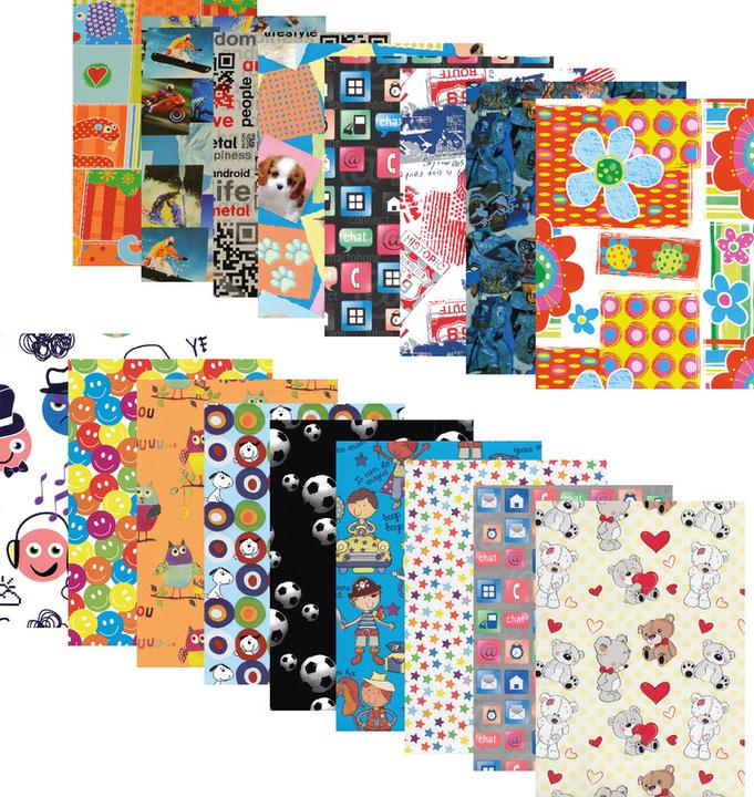 Produktbild NoName Einfasspapier School Line Design (Geschenkpapier)