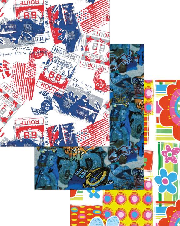 Produktbild NoName Einfasspapier School Line Design (Geschenkpapier)
