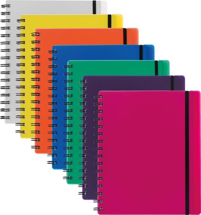 Produktbild Kolma Notizbuch Easy A5 kariert gelb (A5, Kariert, Harter Einband)