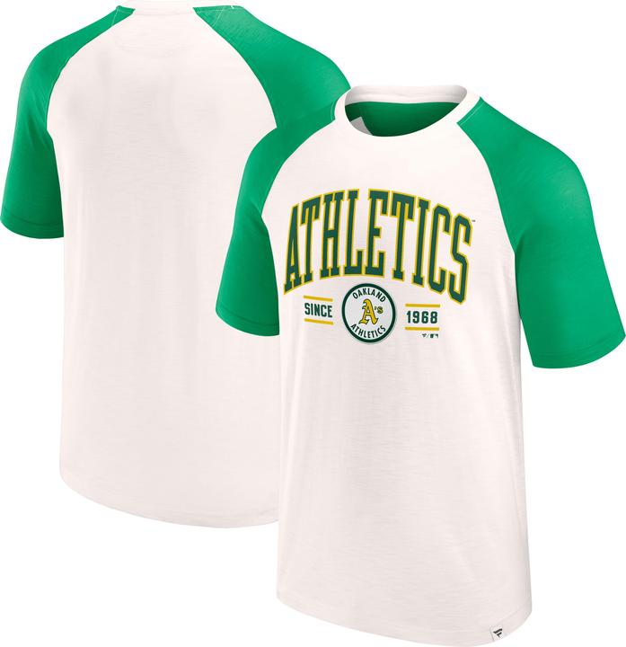 Actual product image Fanatics Oakland Athletics Heritage Biblend SS Tee L (L)