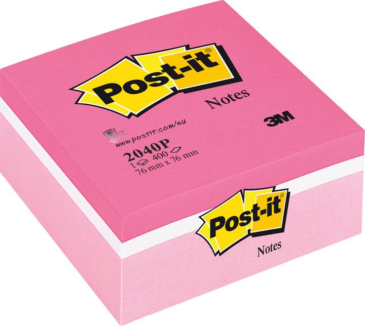 Actual product image Post-it Sticky notes cube 2040 (76 x 76 mm)