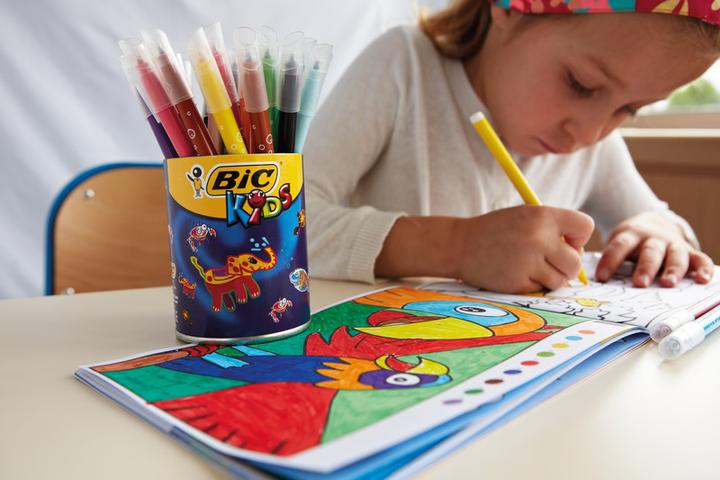 Produktbild Bic Kids Fasermalstifte Kid Couleur (Mehrfarbig, 24 x)