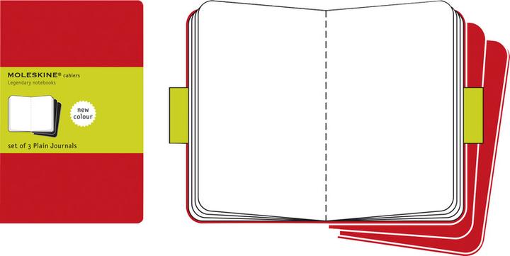 Produktbild Moleskine Notizhefte Cahier (A6, Blanko, Weicher Einband)