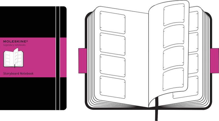 Actual product image Moleskine Notebook Creative Storyboard (A5, Special ruling, Hardcover)