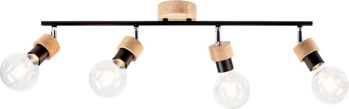 Produktbild Envostar Merlo Deckenlampe Eiche geölt, 4-flammig (E27)