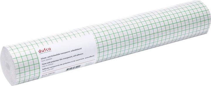 Produktbild Dufco Schutz- und Einfassfolie transparent glänzend, selbstklebend (90 g/m²)
