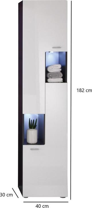 Produktbild Trendteam Tetis (40 x 30 x 182 cm)