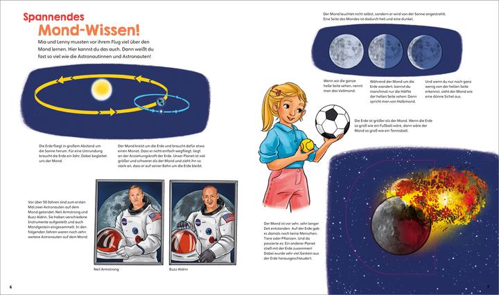 Produktbild Tessloff WAS IST WAS Junior Band 45 Erforsche den Mond (Deutsch, Katharina Madesta, Dr. Volker Kratzenberg-Annies, 2024)