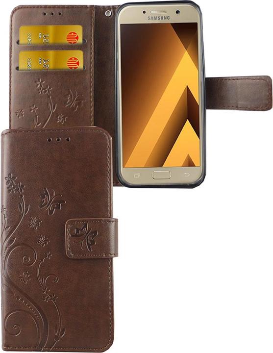 Produktbild König Design Hülle Handy Schutz für Samsung Galaxy A3 (2017) Case Cover Tasche Wallet Etui (Samsung Galaxy A3 (2017))