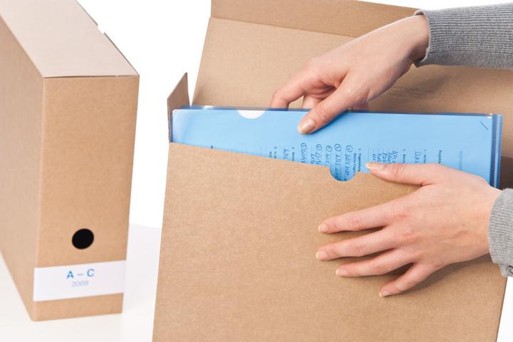 Actual product image Q-Connect Archive boxes made of fine corrugated board (Special)