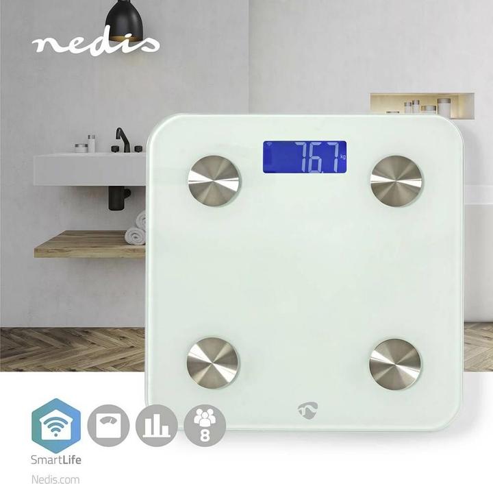 Actual product image Nedis Smart personal scale (180 kg)