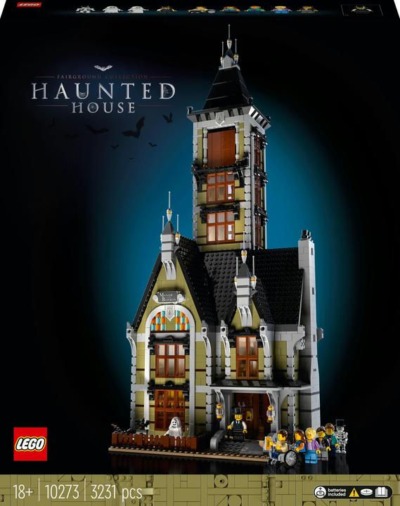Image du produit LEGO maison hantée (10273, LEGO Creator Expert, LEGO difficiles à trouver)