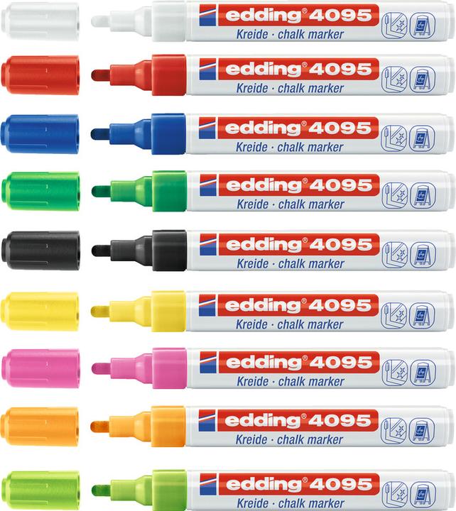 Produktbild Edding Kreide Marker 4095 (Green, 2 mm, 1 x)