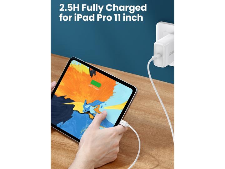 Produktbild Ugreen USB-C Power Delivery QC 3.0 20V 3A 60W (1 m, USB 2.0, 60 W)