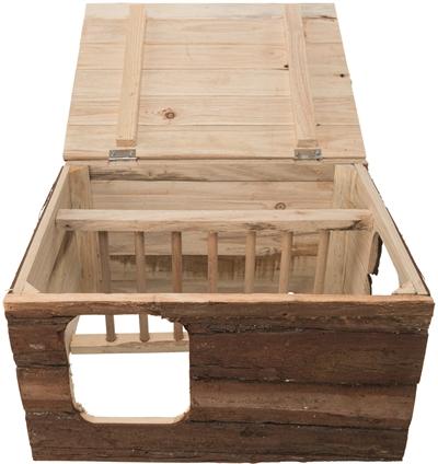 Actual product image Trixie House Hilke with rack for guinea pigs