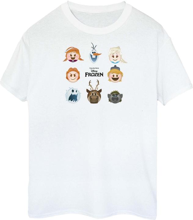 Disney Frozen Mädchen Köpfe TShirt aus Baumwolle