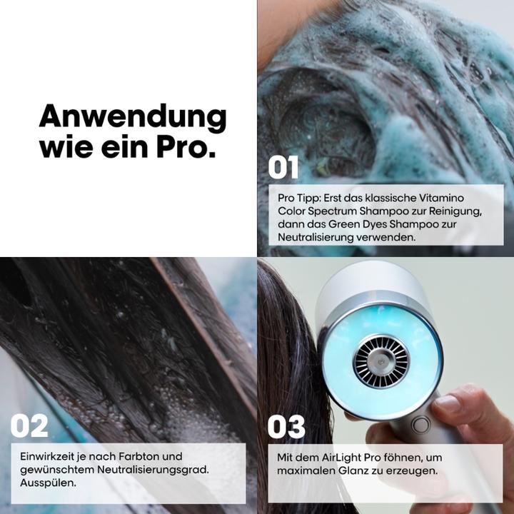 Immagine prodotto L'Oréal Professionnel Vitamino Color Spectrum Coloranti verdi neutralizzanti (300 ml, Shampoo liquido)