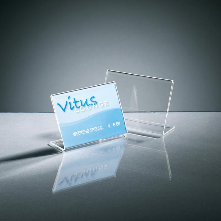 Actual product image Sigel Table stand, can be used on one side, slanted (A7)