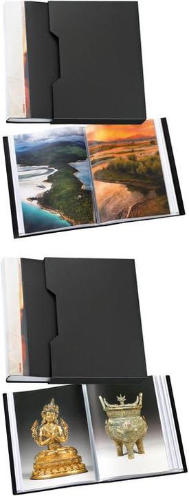 Actual product image Kolma Restless A3 book with 20 pockets black (A3, 1 x)