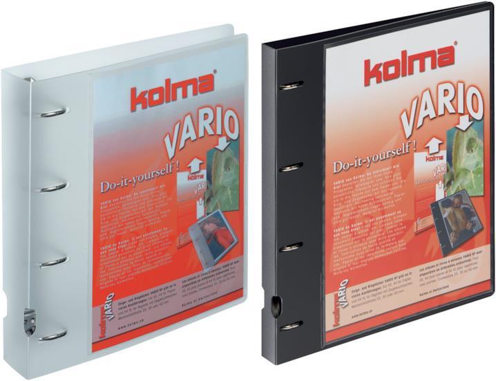 Image du produit Kolma Livret de présentation Vario A4 XL 4 anneaux hauteur de remplissage 3 cm incolore (A4, 41 mm, 1 pièce(s))