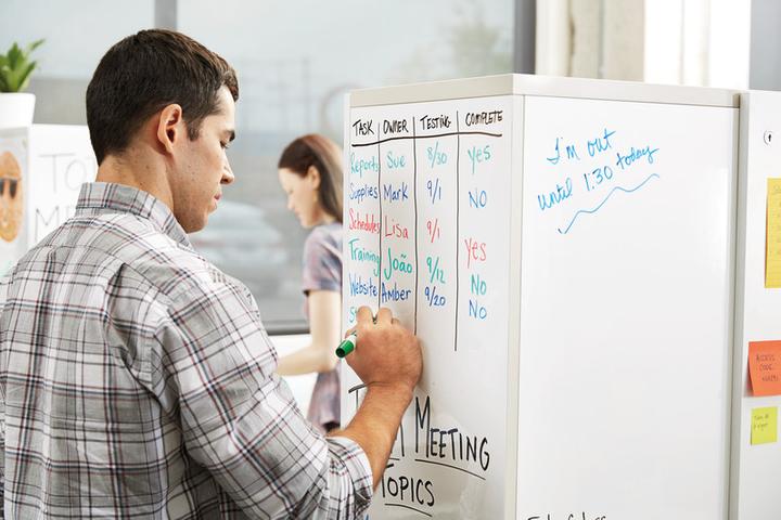 Actual product image Post-it Super Sticky Dry Erase Film (121.9 x 182.9 cm)