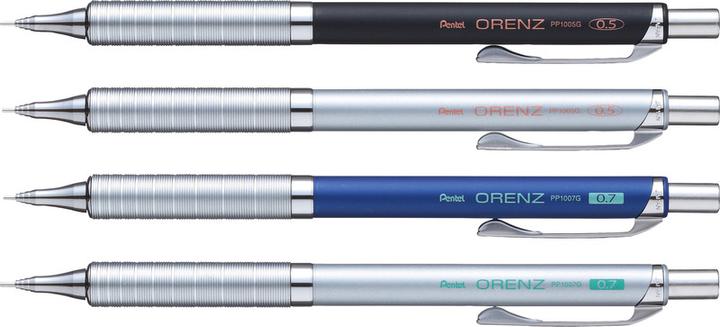 Actual product image Pentel Mechanical pencil Orenz Metal Grip (0.50 mm, HB, 1 x)