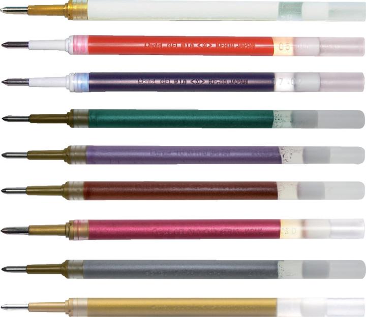 Actual product image Pentel Roller cartridge Hybrid Gel Grip DX (Gel mine, Gold, 0.50 mm)