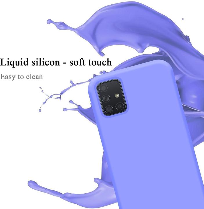 Immagine prodotto Cadorabo Copertura della cassa del silicone liquido TPU (Samsung Galaxy A51 5G)