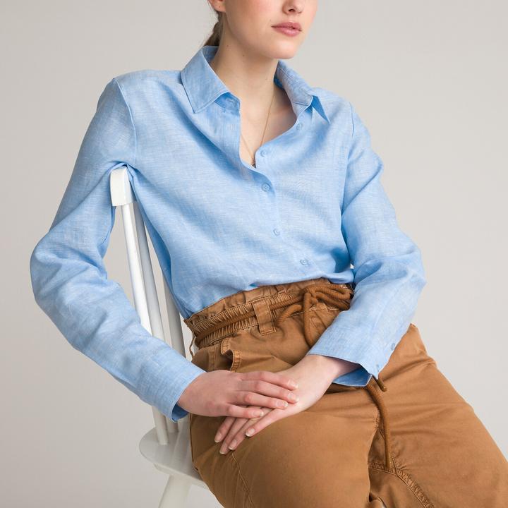 Produktbild La Redoute Collections Langärmelige Bluse (38)