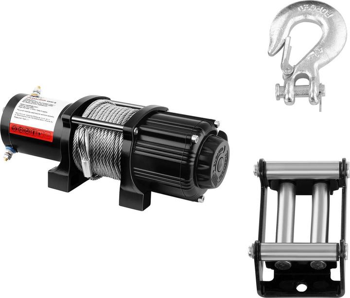 Actual product image MSW Electric Winch - 2,040 kg - 4,500 lbs