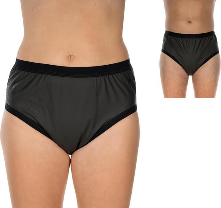 Actual product image Suprima PU briefs slip-on form unisex anthracite (1 x, Large plus)