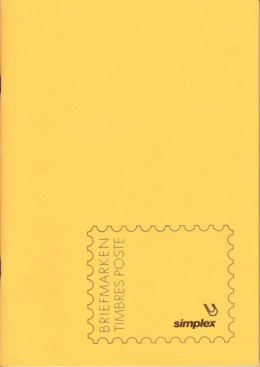 Produktbild Simplex Briefmarkenordner (B5+)