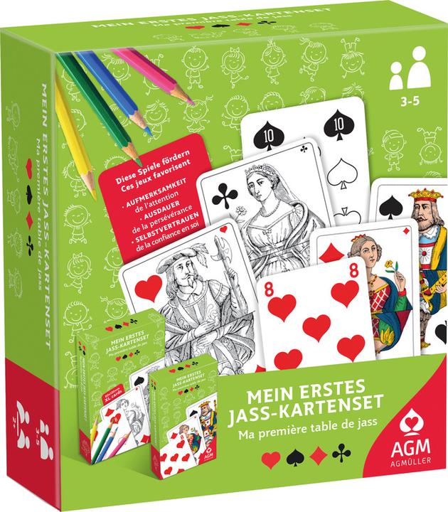 Produktbild AGM Mein erstes Jass-Kartenset (Französisch)
