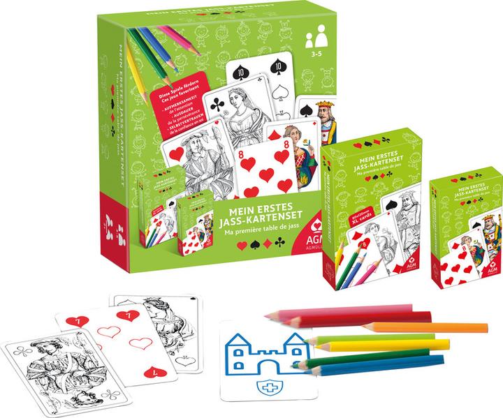 Produktbild AGM Mein erstes Jass-Kartenset (Französisch)