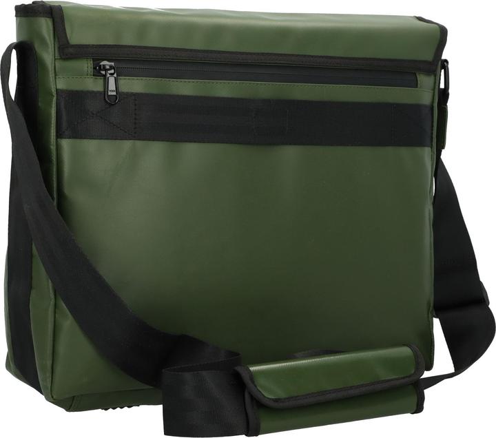Immagine prodotto Greenburry Messenger in tarpaulin riciclato con scomparto per laptop da 40 cm