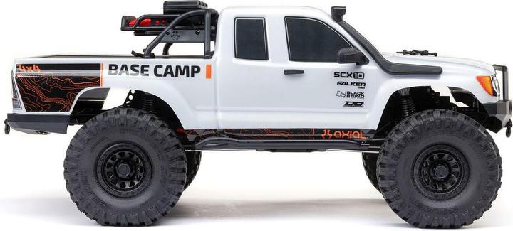 Image du produit Axial Scale Crawler SCX10 III Base Camp ARTR, Blanc (Presque prêt à être conduite)