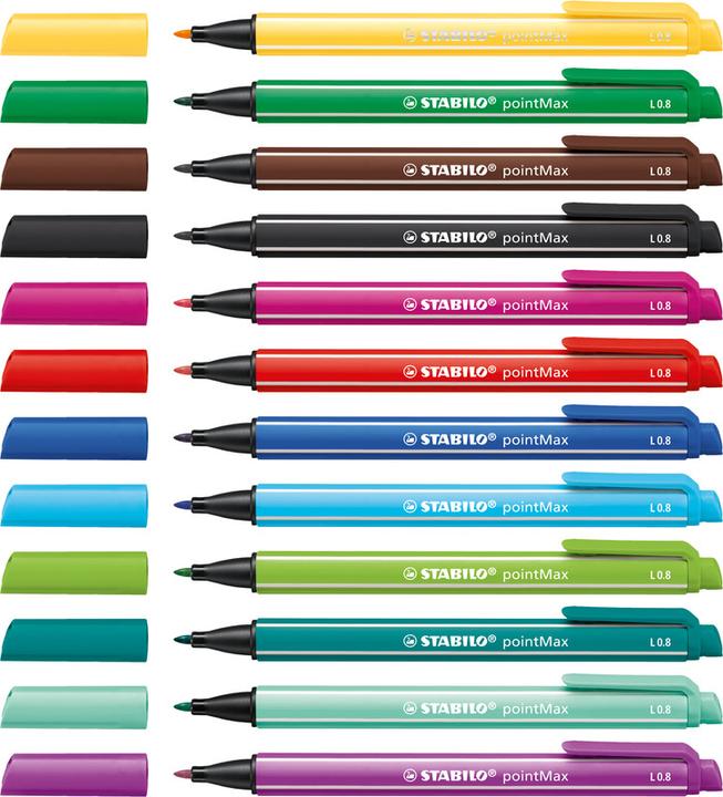 Actual product image STABILO PointMax (Multicoloured, 24 x)