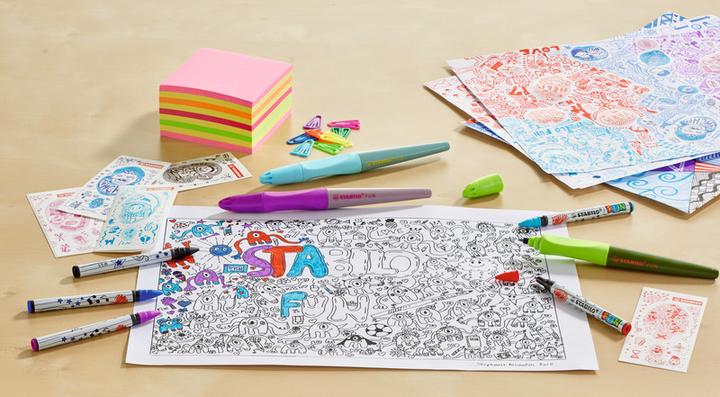 Produktbild STABILO FUN Tintenroller (Blau)