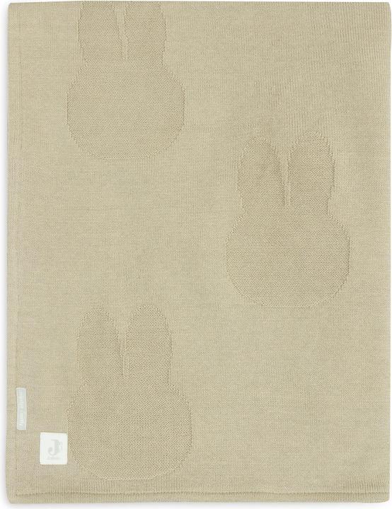 Image du produit Jollein - Deken Ledikant 100x150cm - Dekentje Baby - Miffy - Olive Green/Coral Fleece (100 x 150 cm)