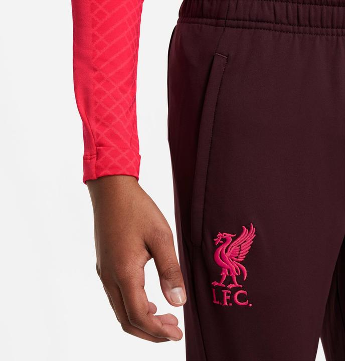 Actual product image Nike Lfc Y Nk Df Strk Pant Kpz Ks,B Burgundy Crush/Siren Red L (L)