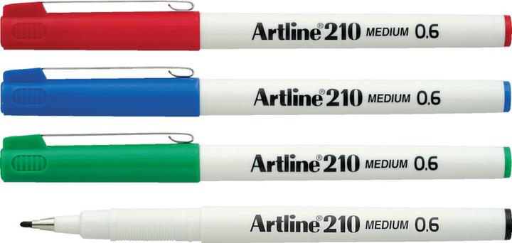 Actual product image Artline Fibre pens 210 (Blue, 1 x)
