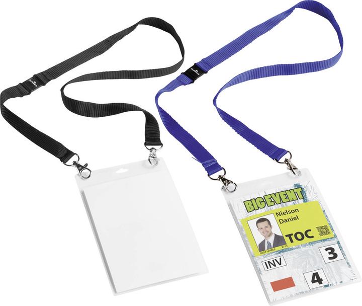 Produktbild Durable Namensschilder mit Textilband Duo