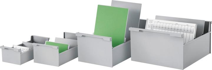 Produktbild Styro Karteikasten A5quer grau (A5)