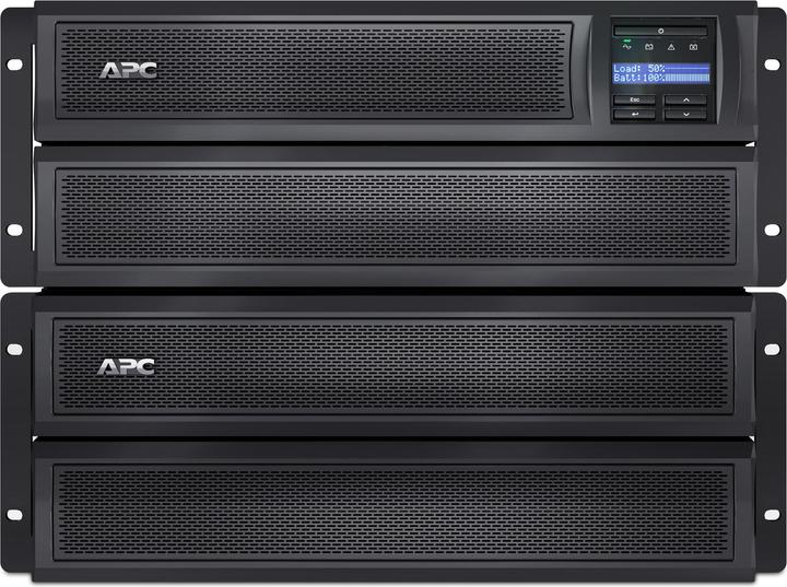 Produktbild APC Smart UPS X 2200VA Short-Depth Tower/Rack Convertible LCD 200-240V mit Netzwerk Karte (2200 VA, 1980 W, Line-Interaktiv USV)