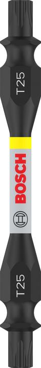Actual product image Bosch Professional Zubehör PRO Impact screwdriver bit with double blades and pick and click inserts, T25, 65 mm (T25)