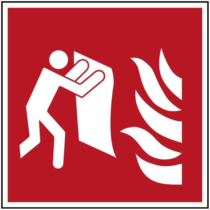 Actual product image Brady F/F016/NT-SA-200X200/1-B, B-7541, fire blanket